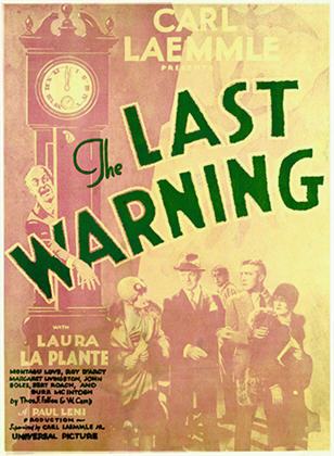 The Last Warning Film Poster